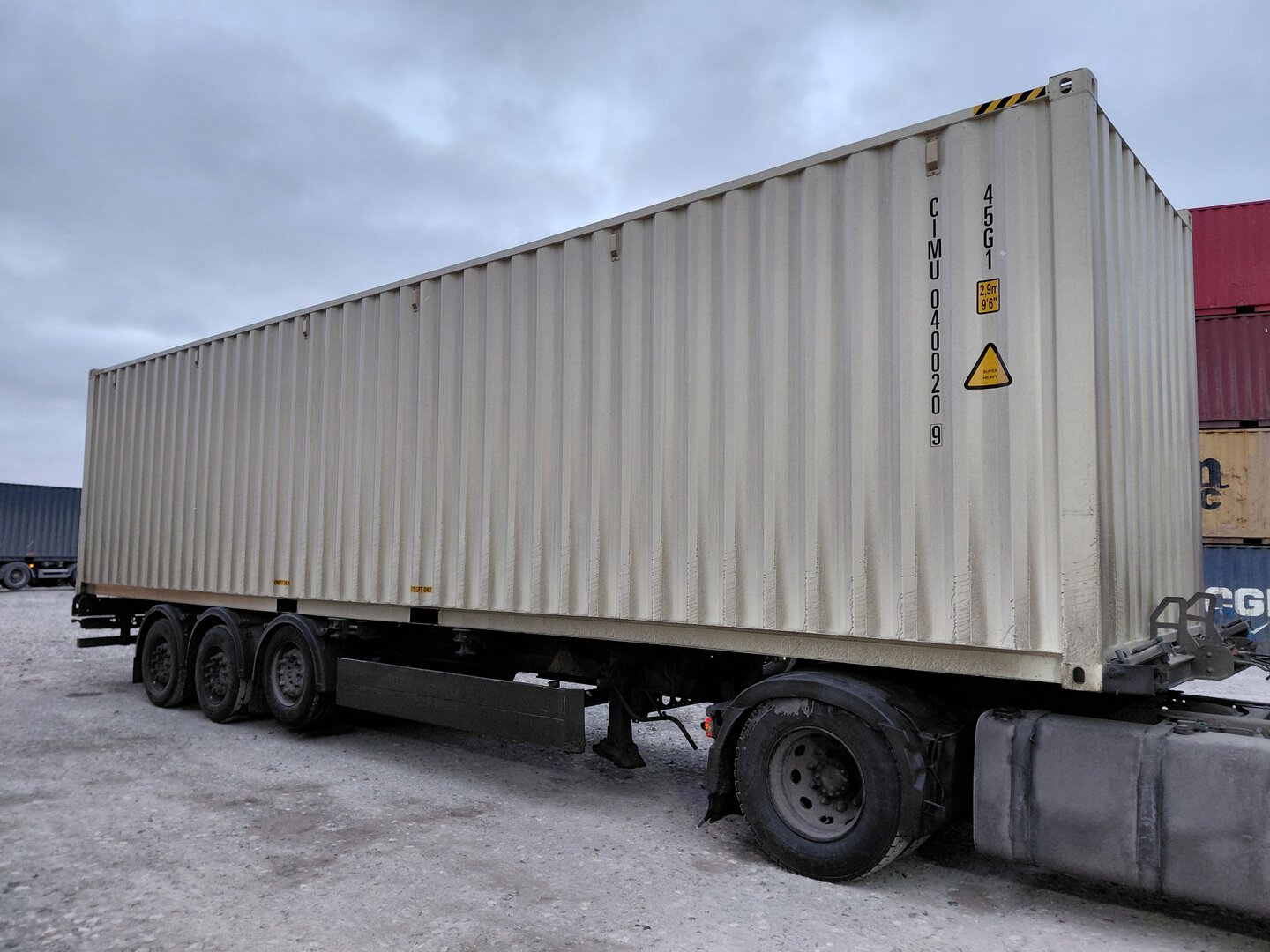 Морской контейнер CIMU0400209
