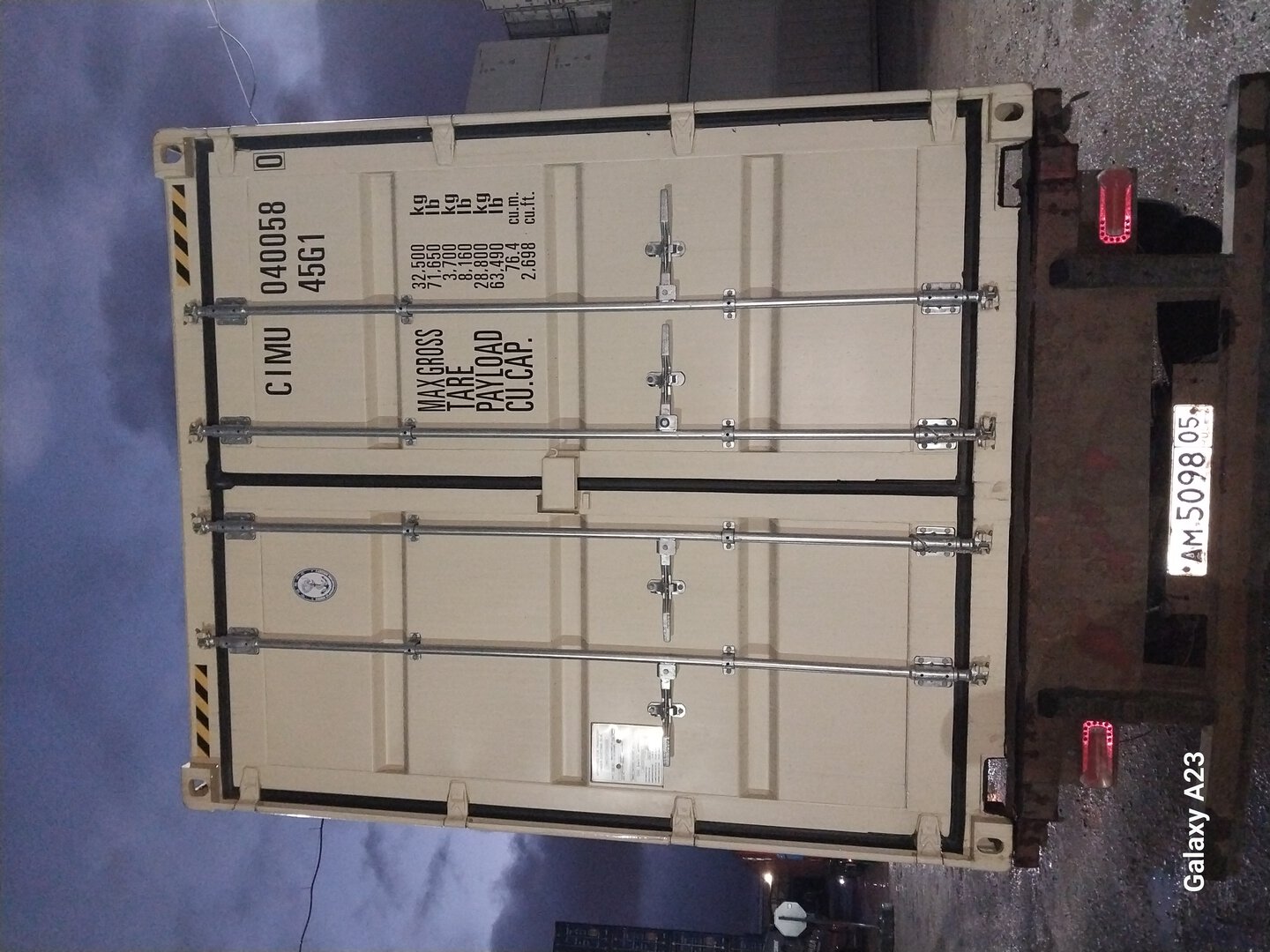 Морской контейнер CIMU0400580