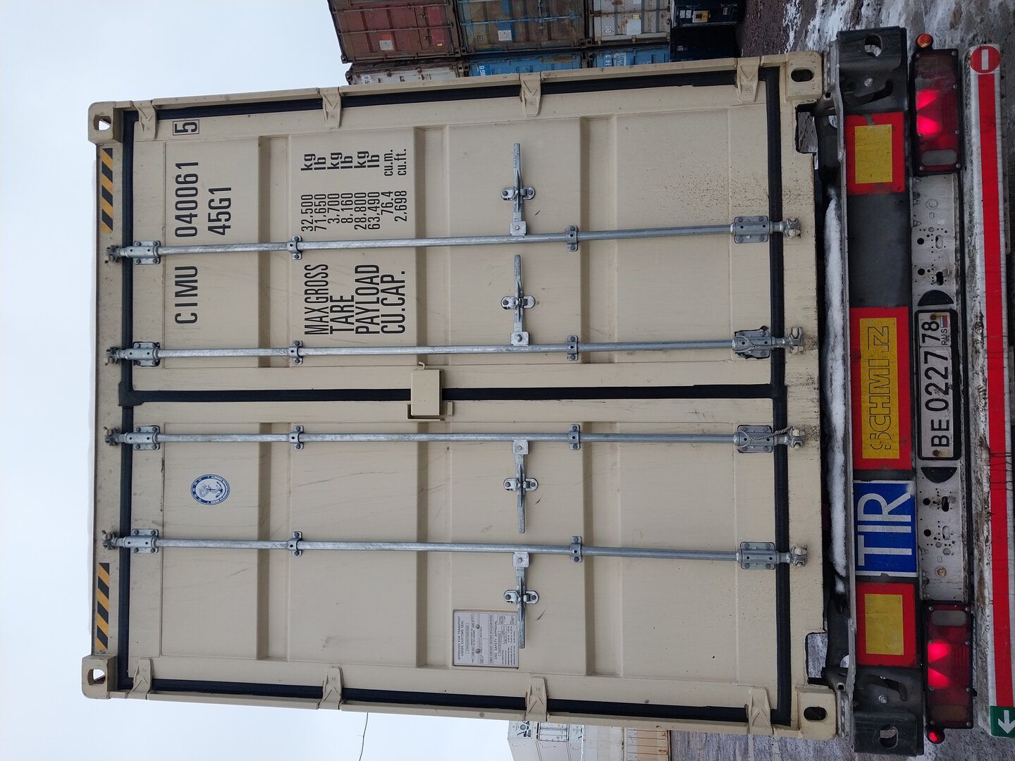 Морской контейнер CIMU0400615
