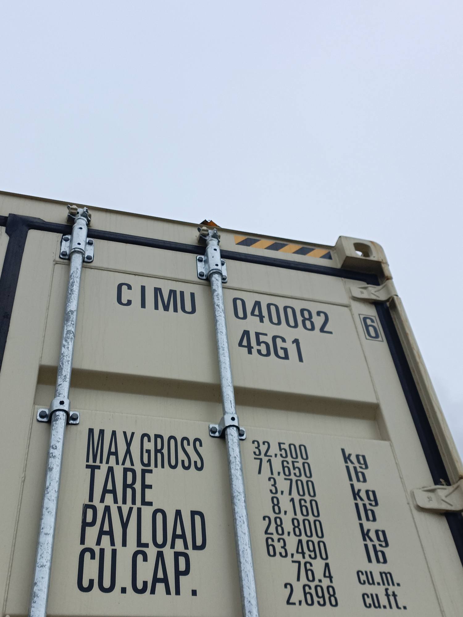 Морской контейнер CIMU0400826