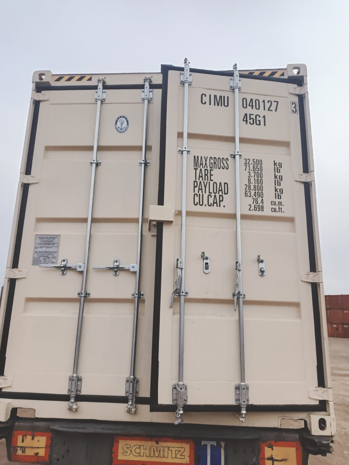 Морской контейнер CIMU0401273
