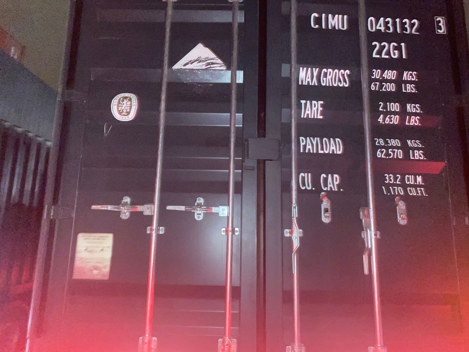 Морской контейнер CIMU0431323