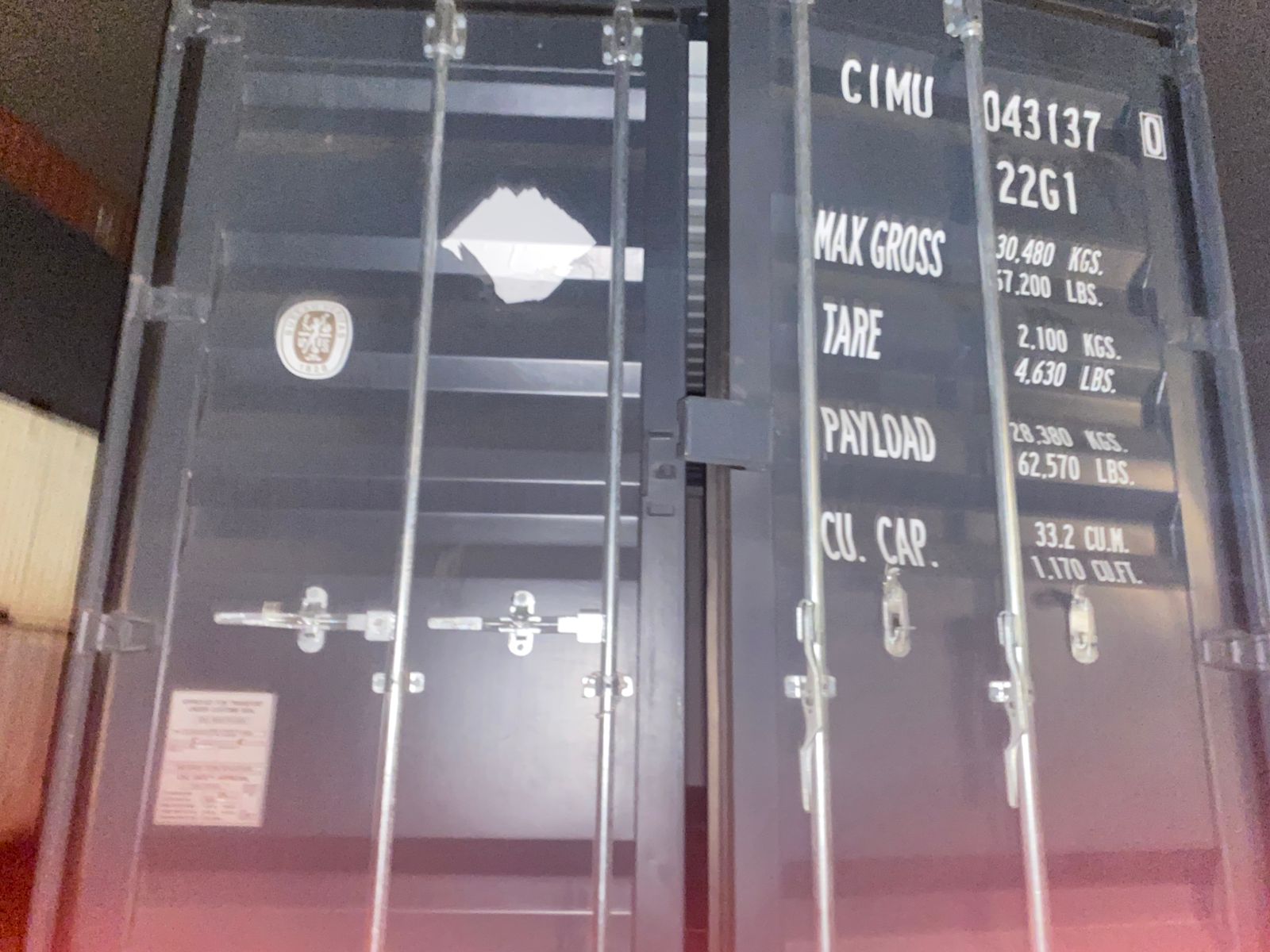 Морской контейнер CIMU0431370