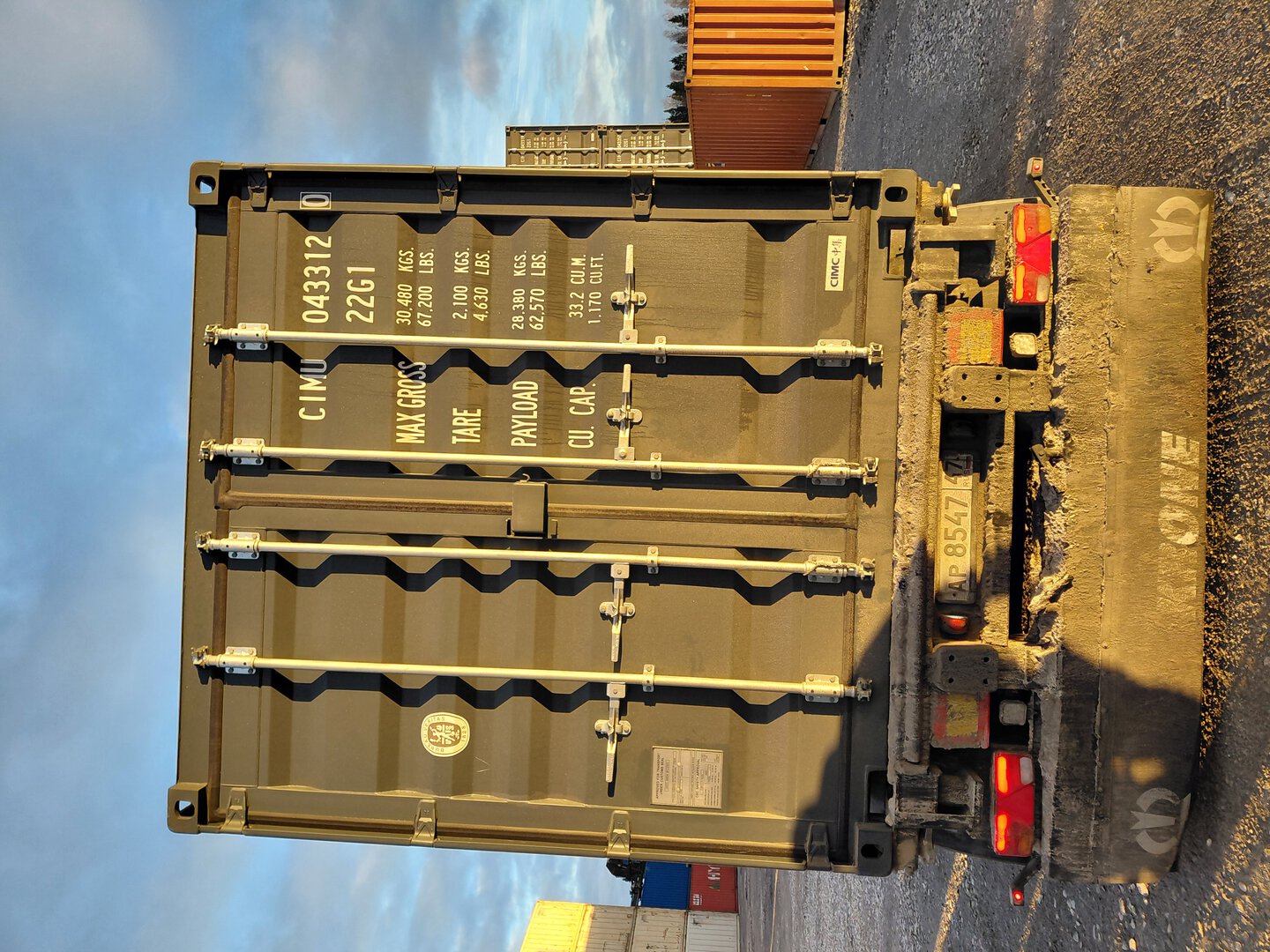 Морской контейнер CIMU0433120