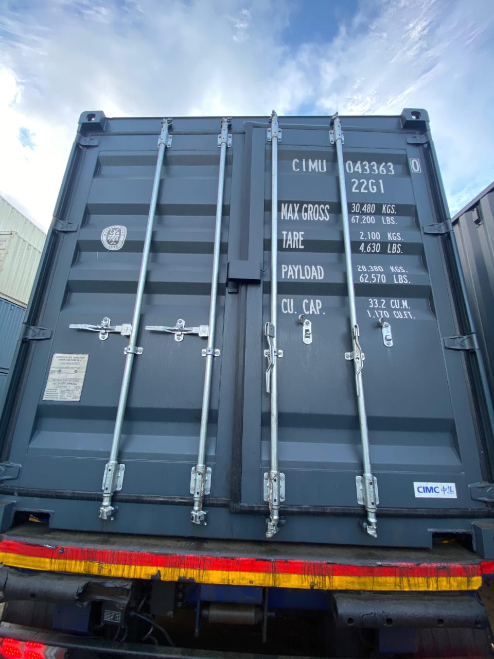 Морской контейнер CIMU0433630