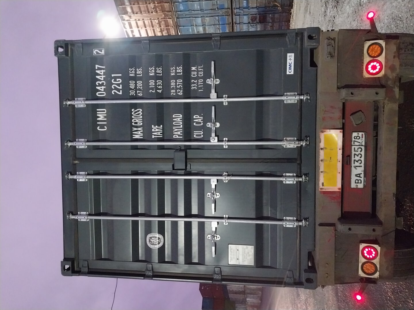 Морской контейнер CIMU0434472