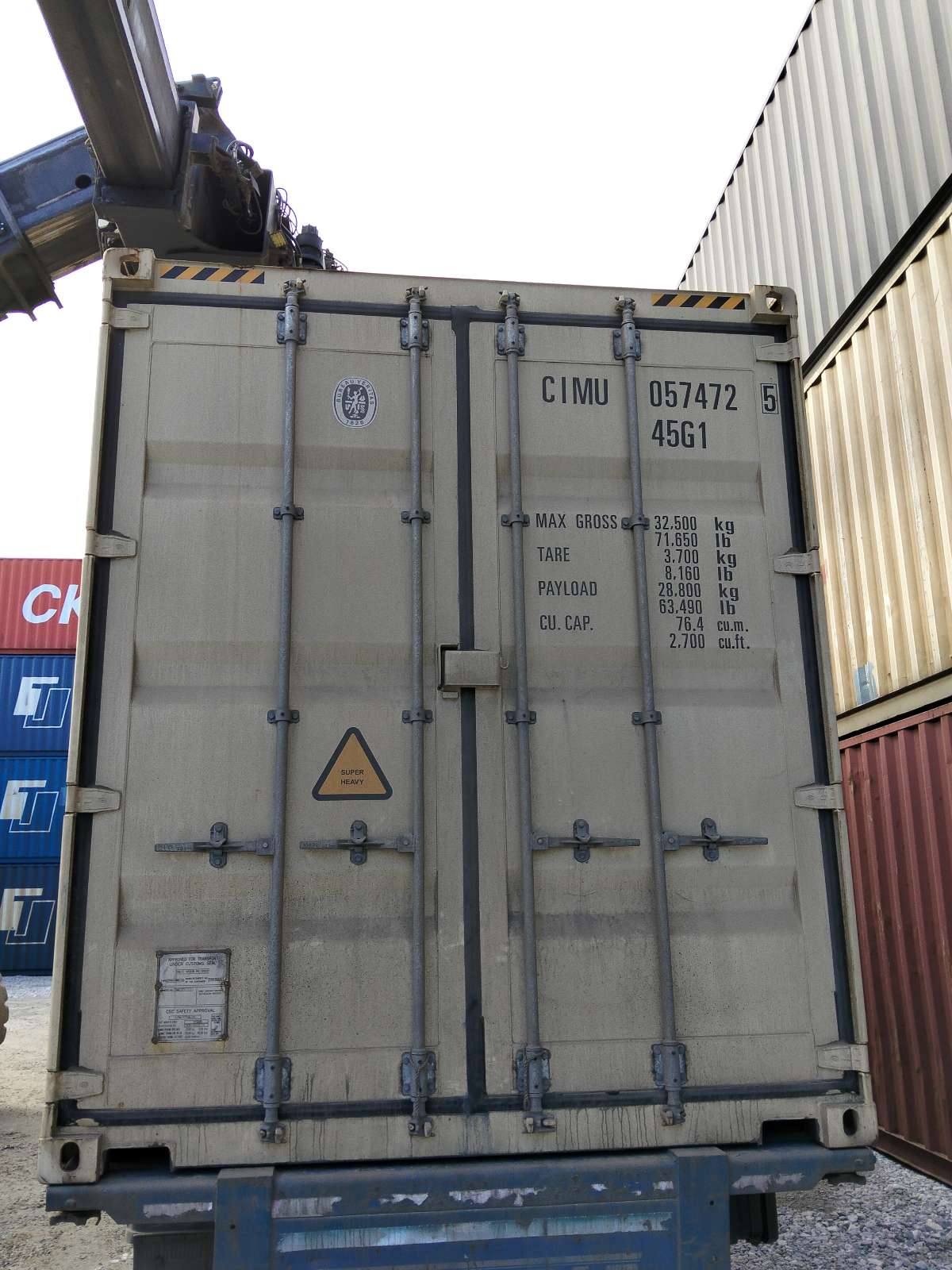 Морской контейнер CIMU0574725