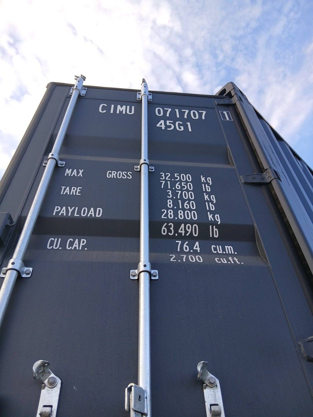 Морской контейнер CIMU0717071