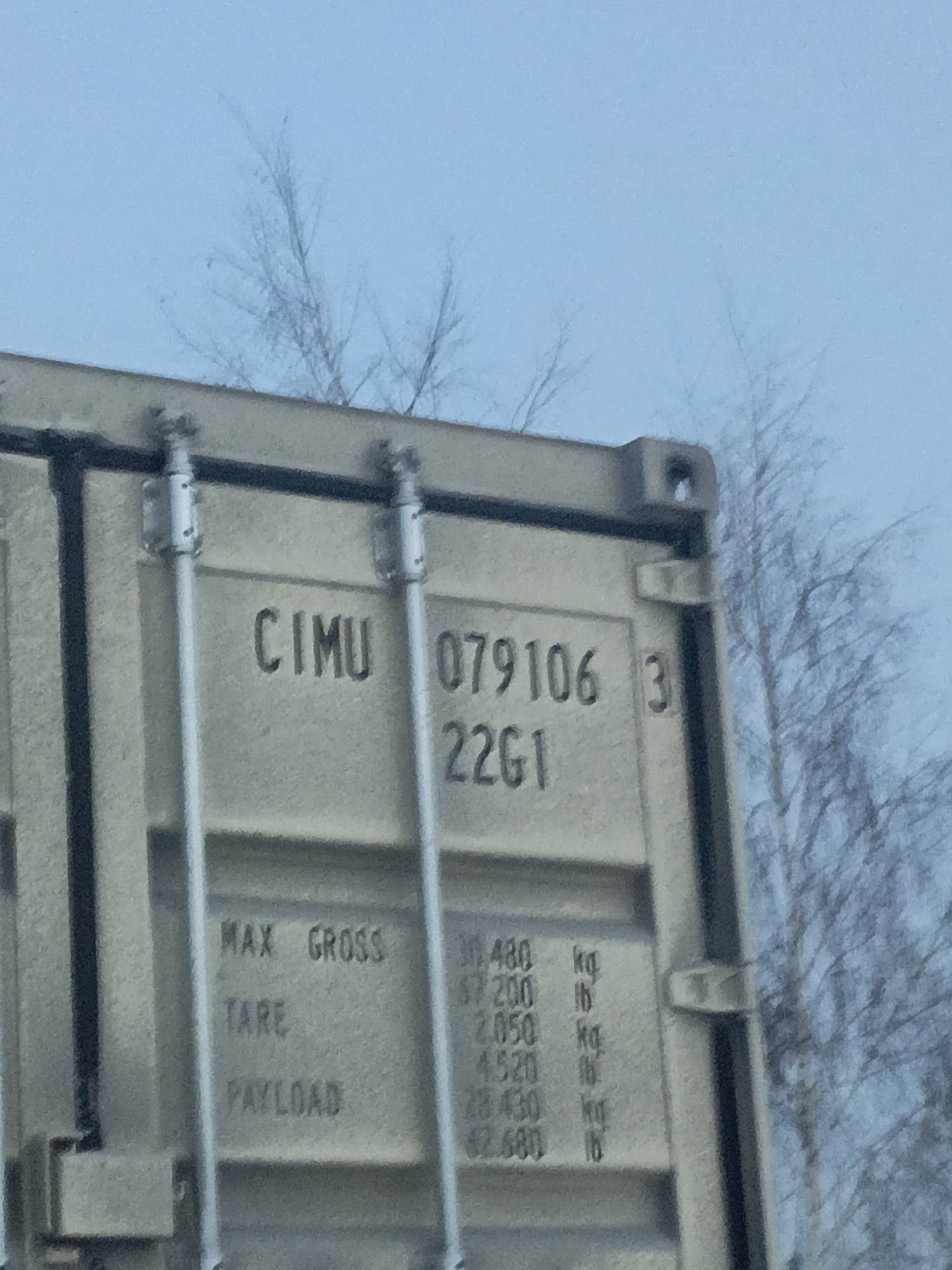 Морской контейнер CIMU0791063