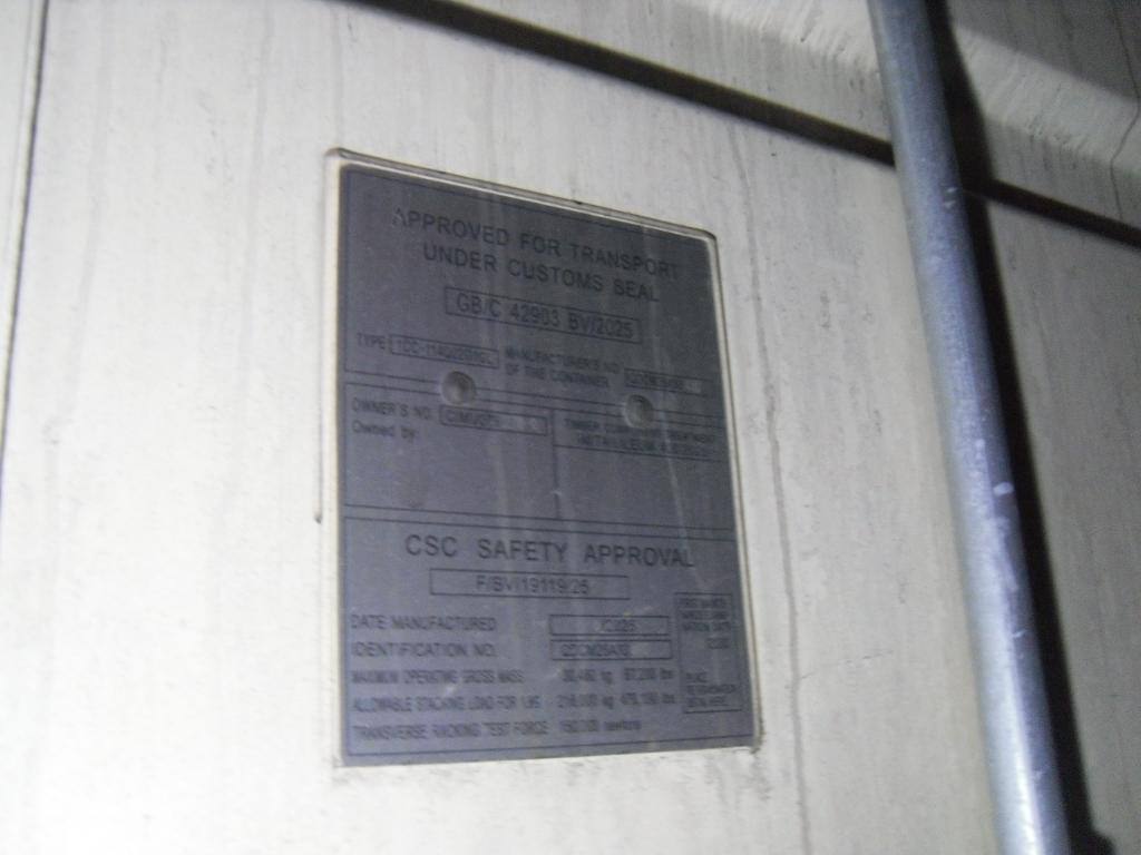 Морской контейнер CIMU0792780