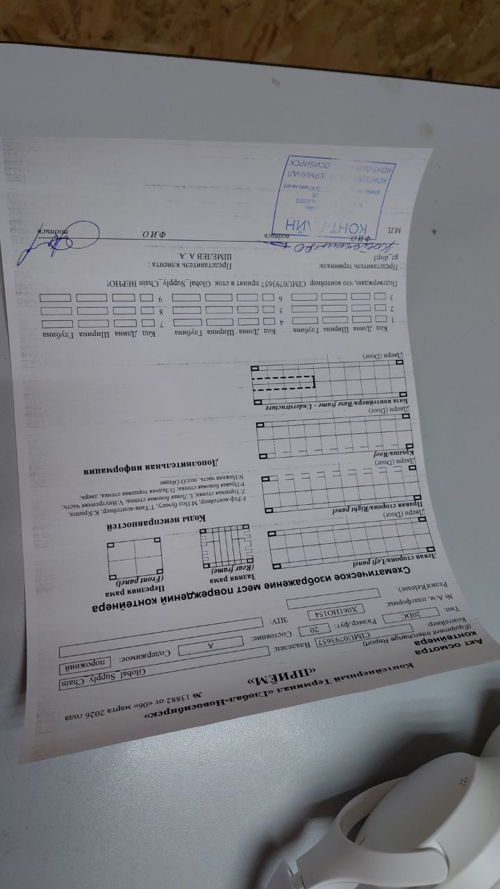 Морской контейнер CIMU0793657