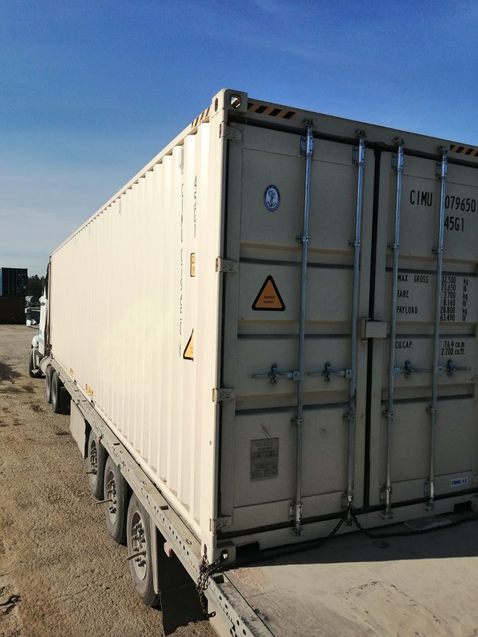 Морской контейнер CIMU0796506