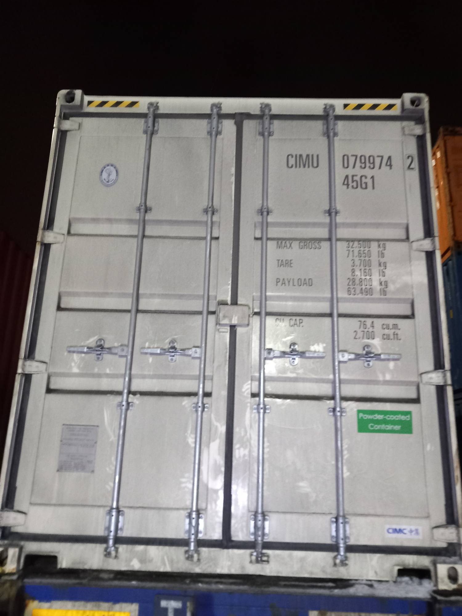 Морской контейнер CIMU0799742