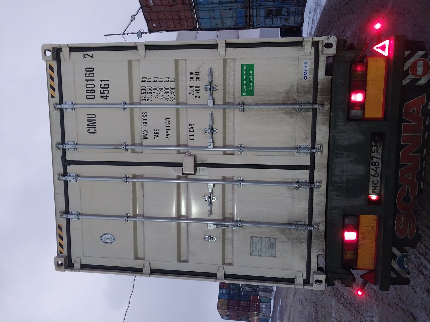 Морской контейнер CIMU0801602