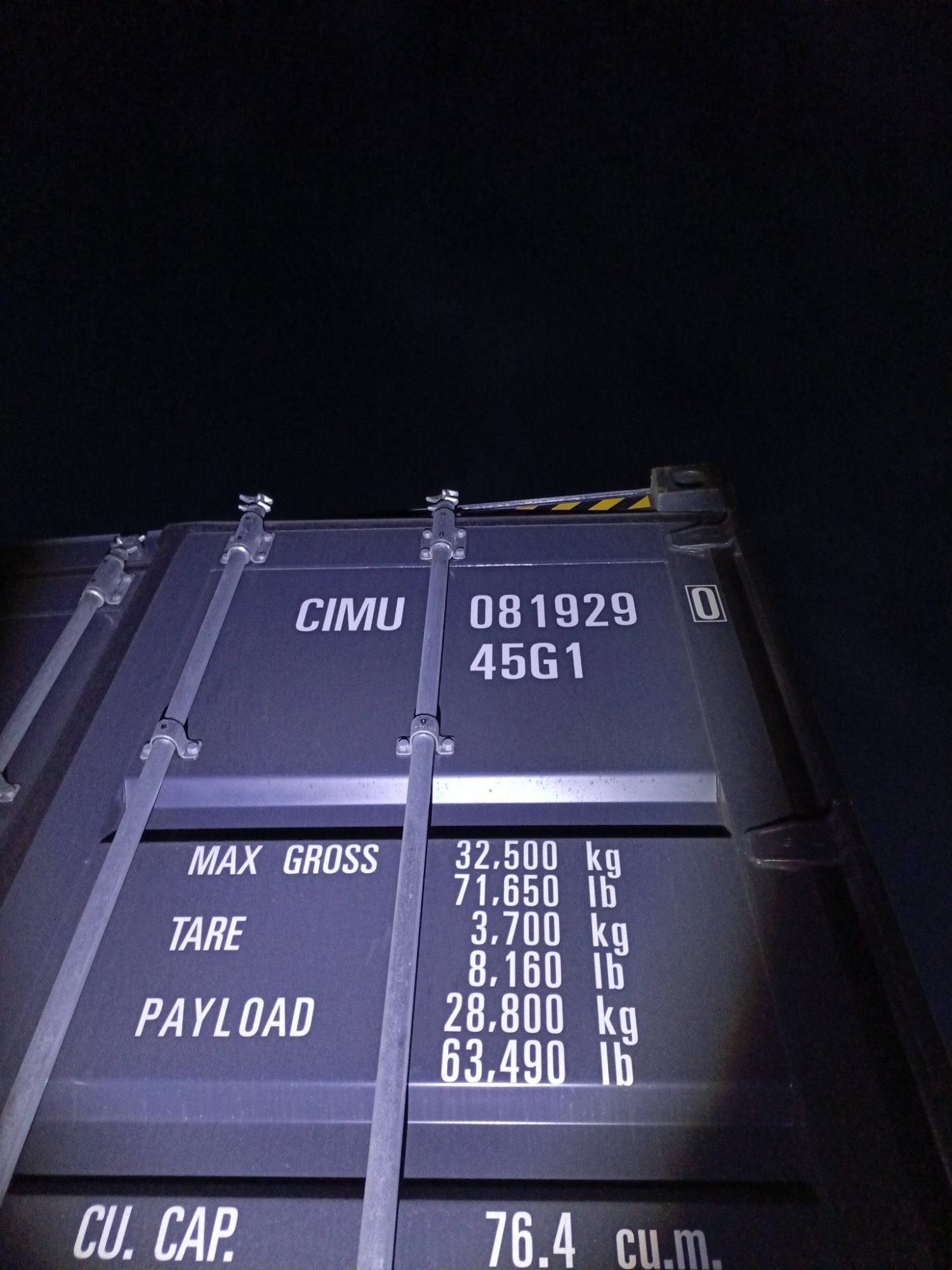 Морской контейнер CIMU0819290