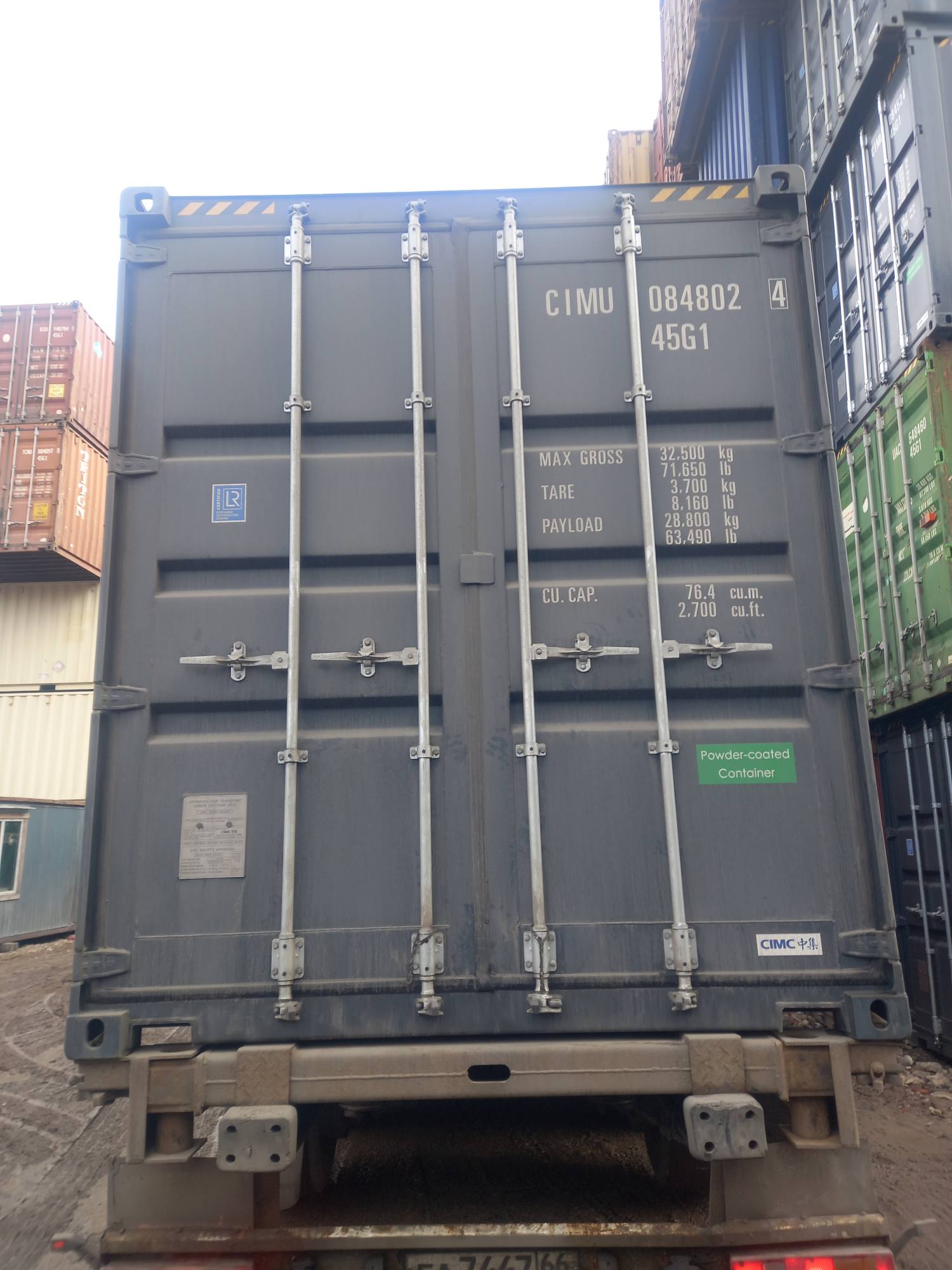 Морской контейнер CIMU0848024
