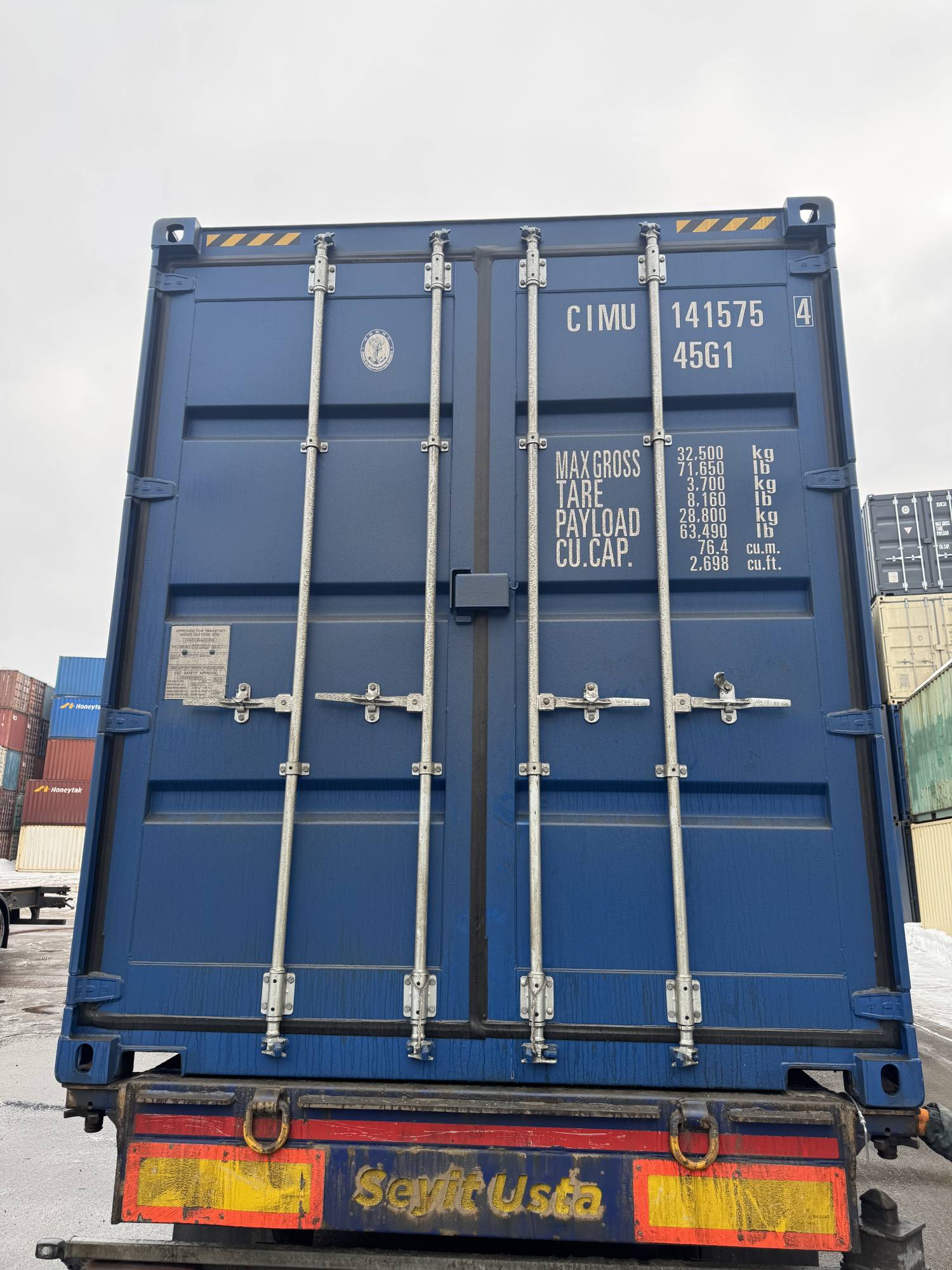 Морской контейнер CIMU1415754
