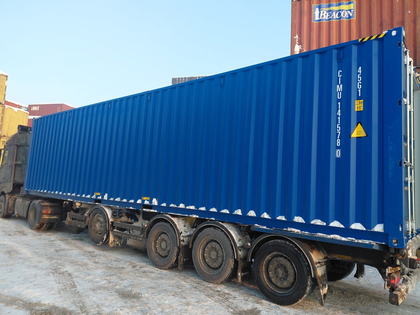 Морской контейнер CIMU1415780