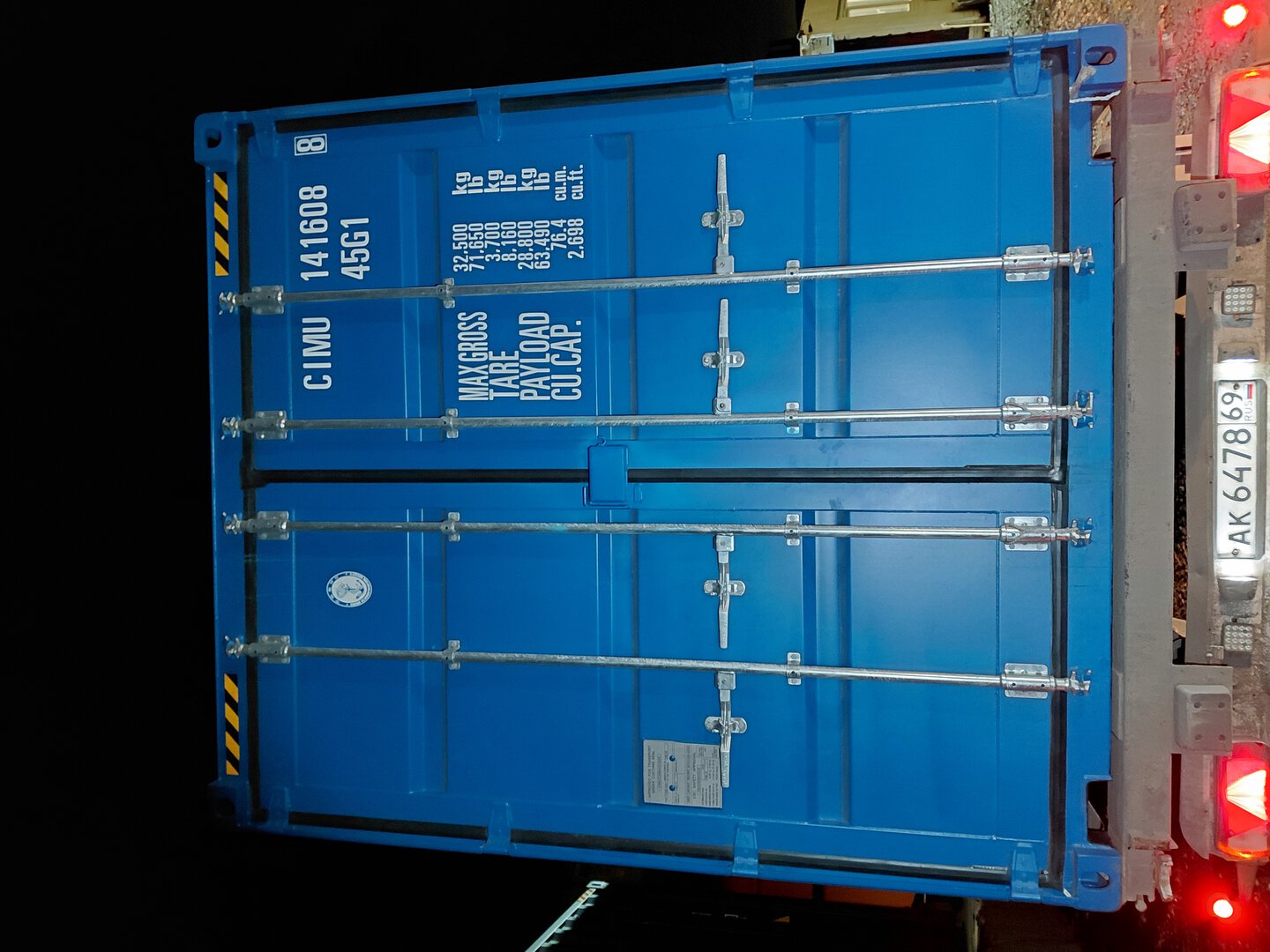 Морской контейнер CIMU1416088