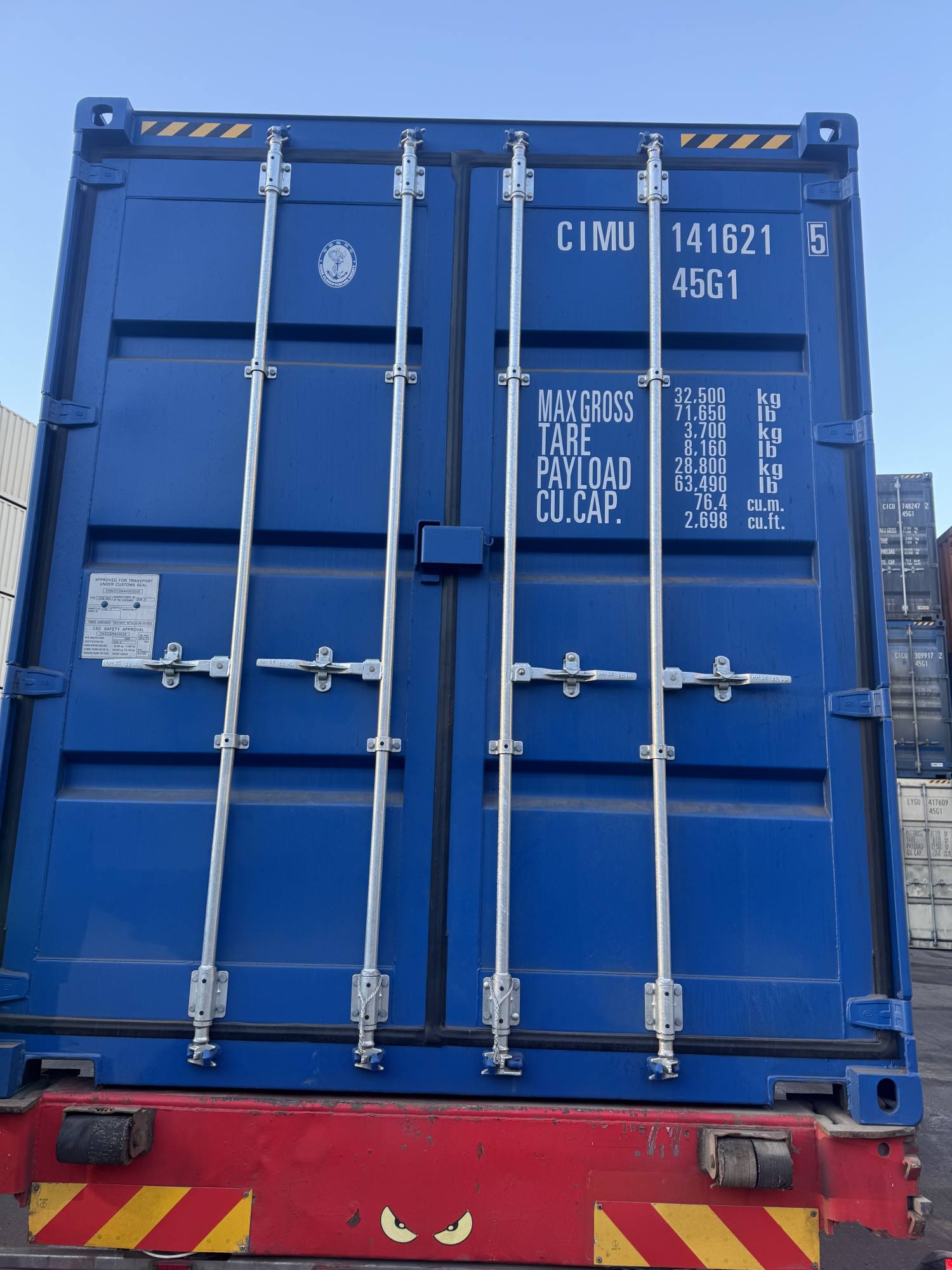 Морской контейнер CIMU1416215