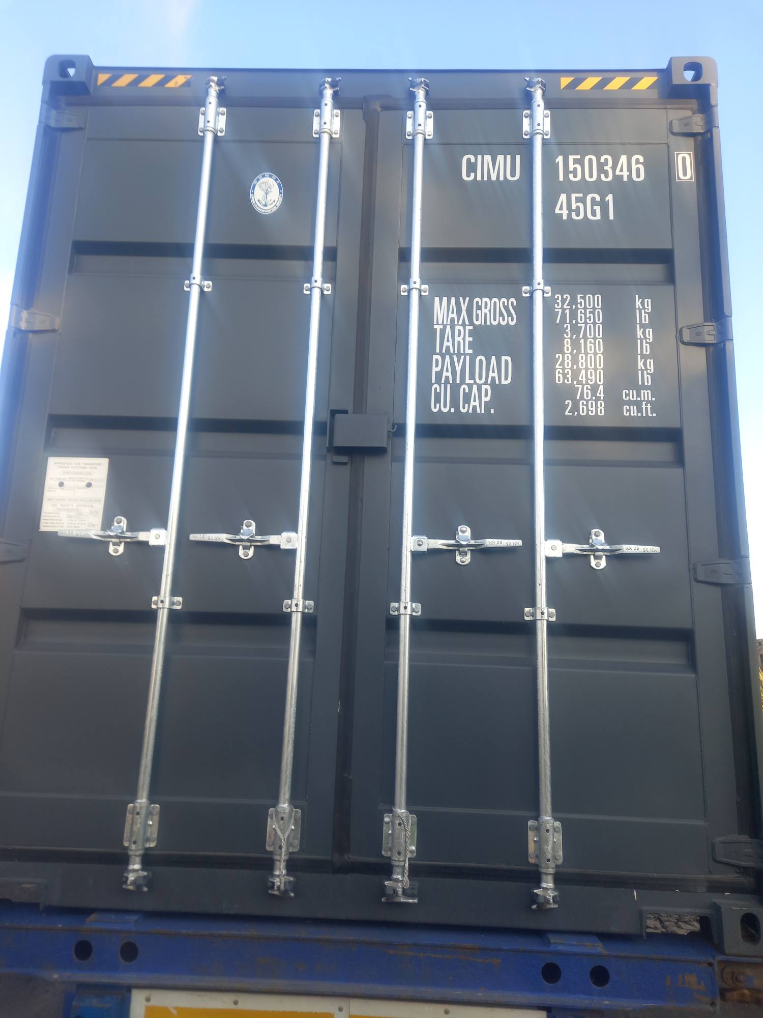 Морской контейнер CIMU1503460