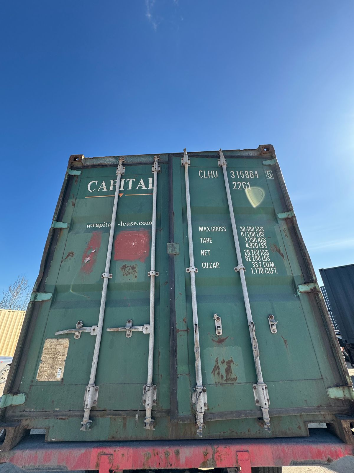 Морской контейнер CLHU3158645