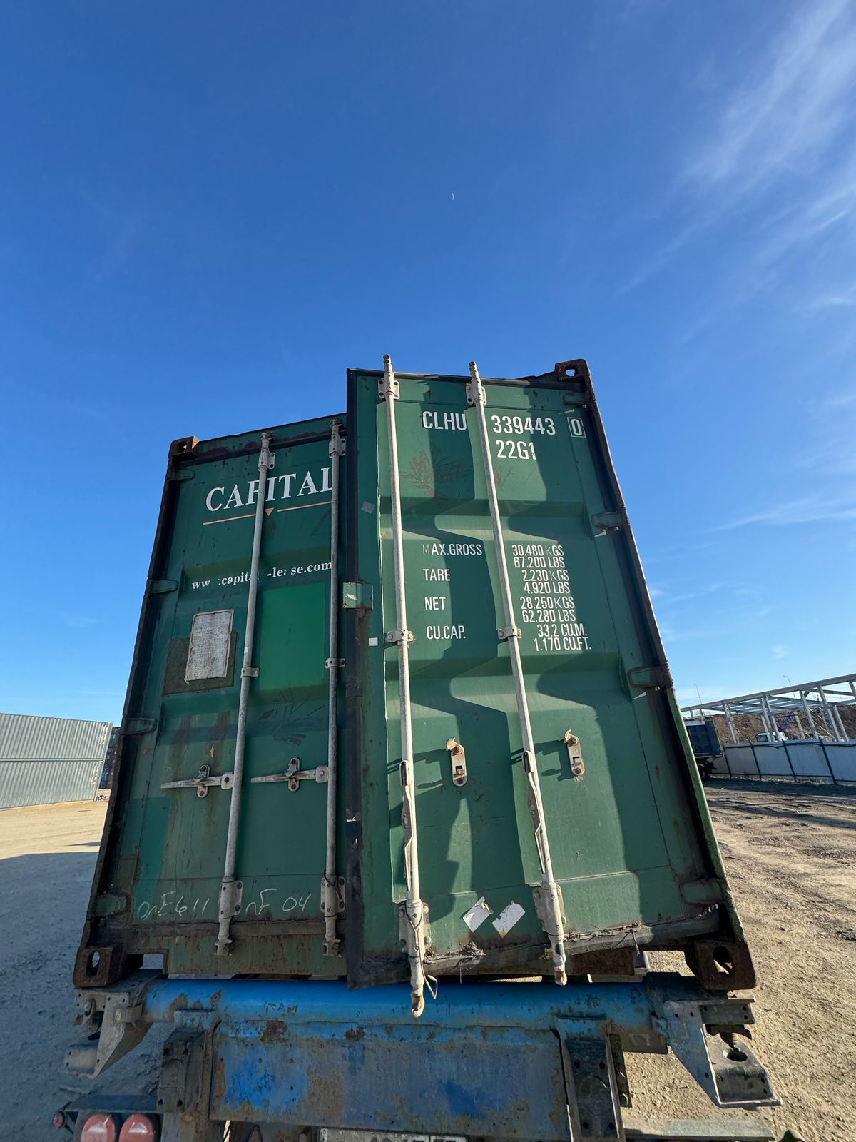 Морской контейнер CLHU3394430