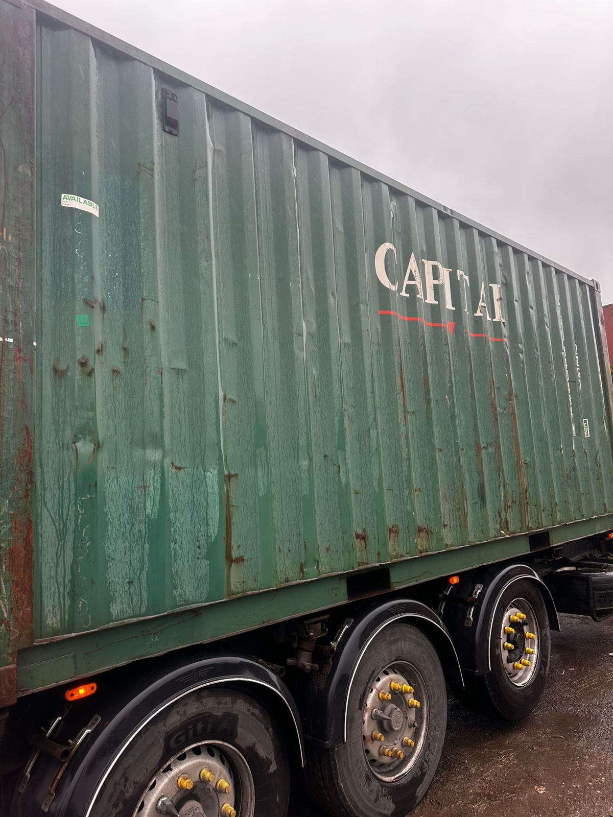 Морской контейнер CLHU3404348