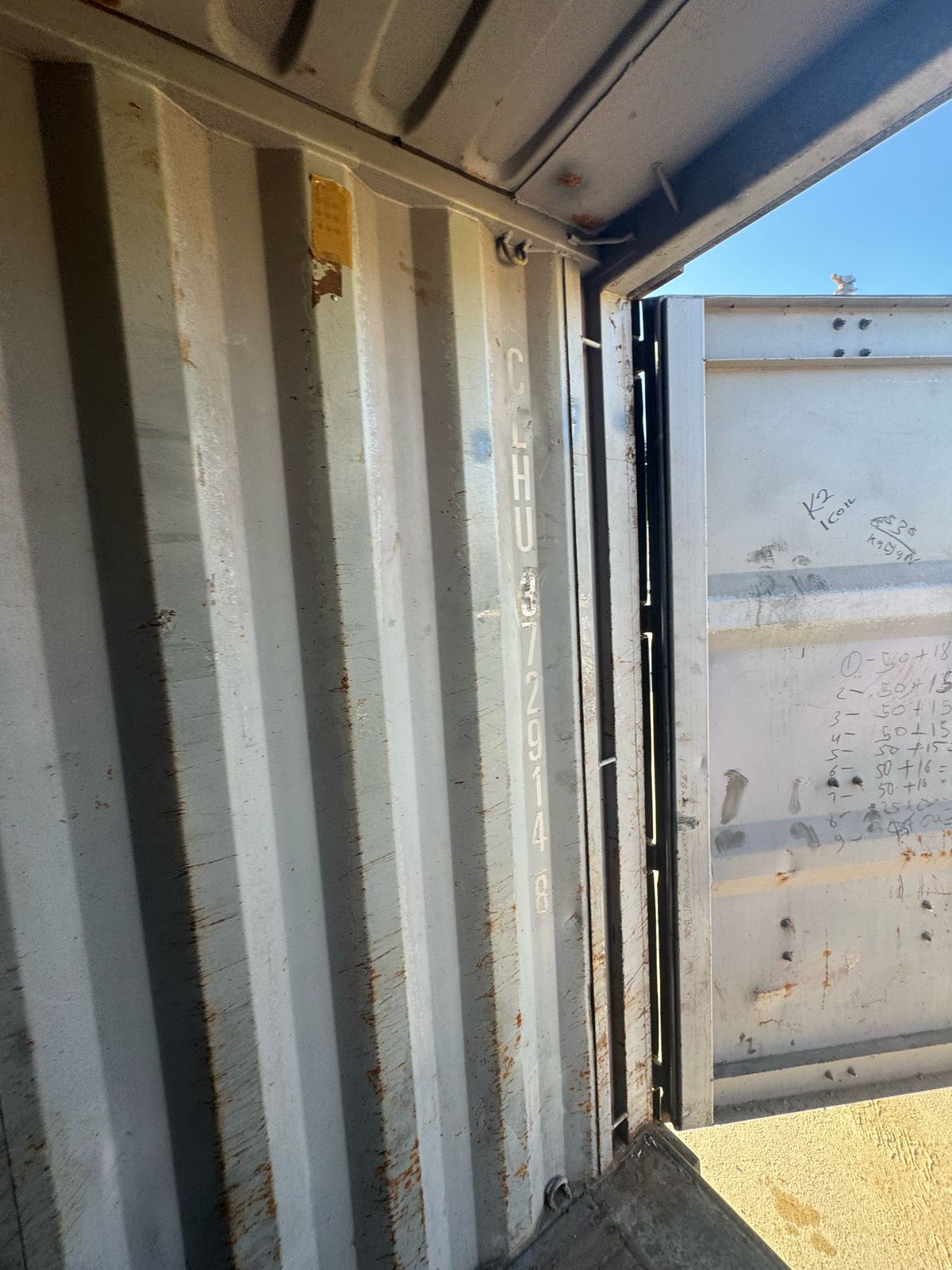 Морской контейнер CLHU3729148