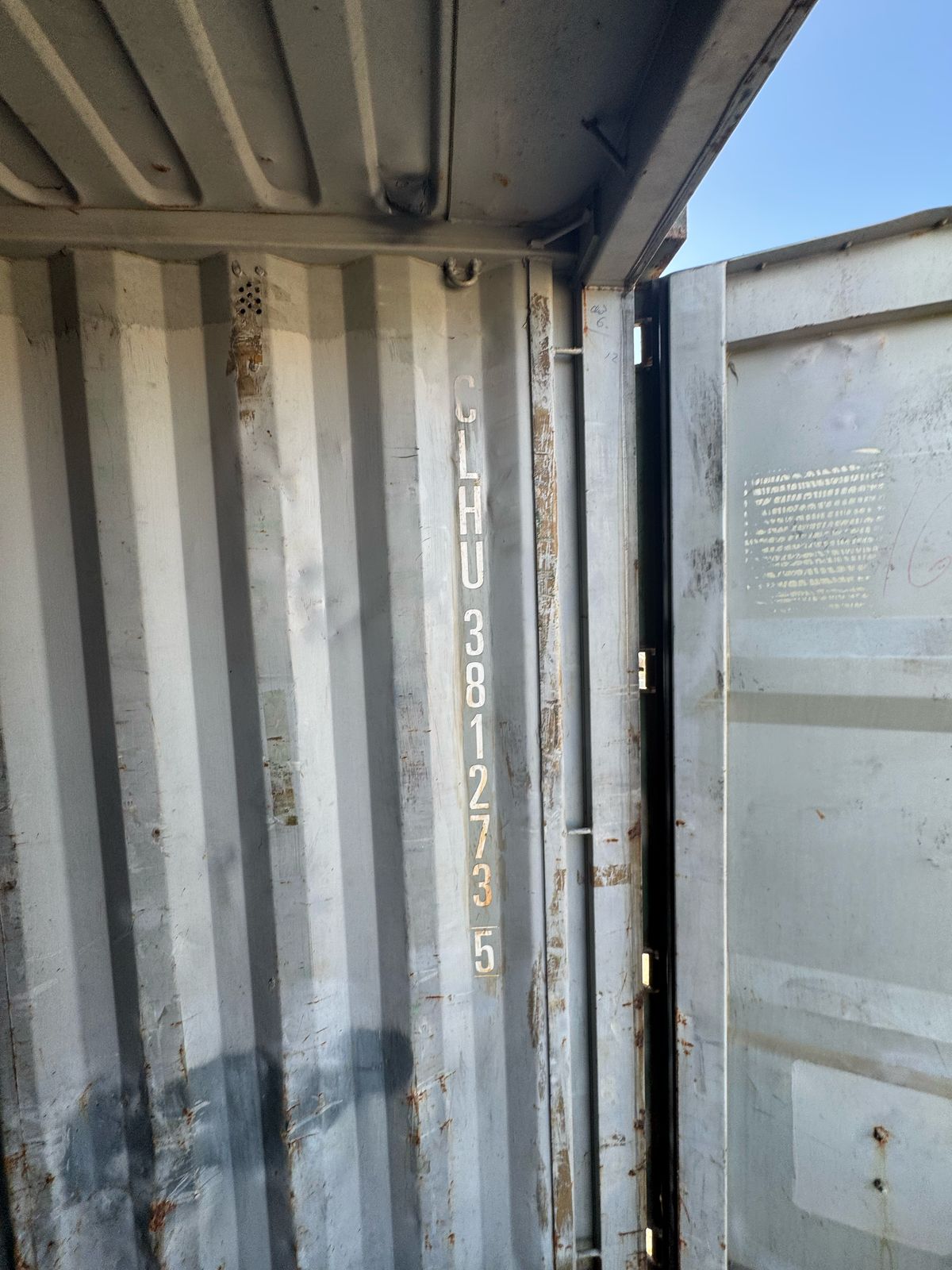 Морской контейнер CLHU3812735