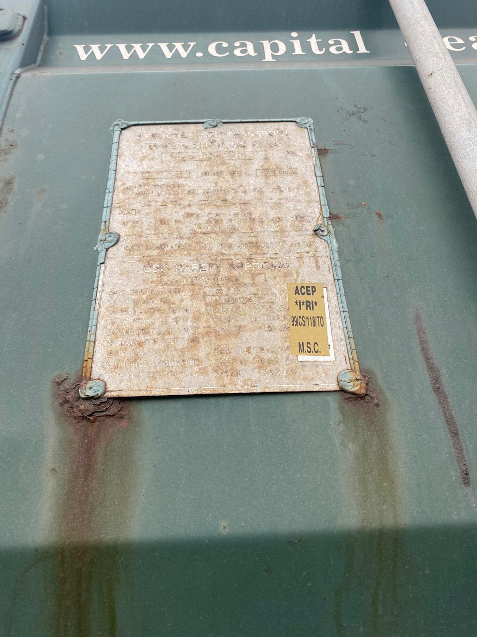 Морской контейнер CLHU3817260