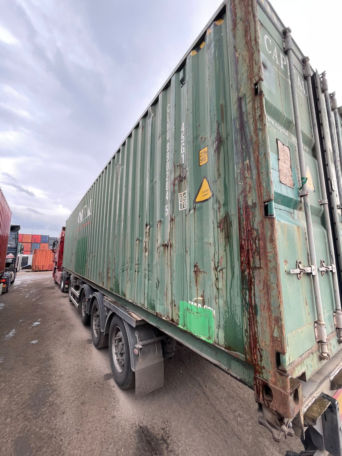 Морской контейнер CLHU8902045