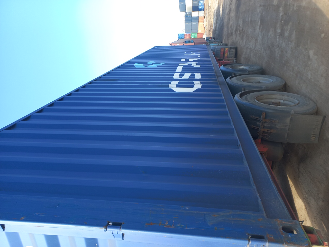 Морской контейнер CLNU3076882