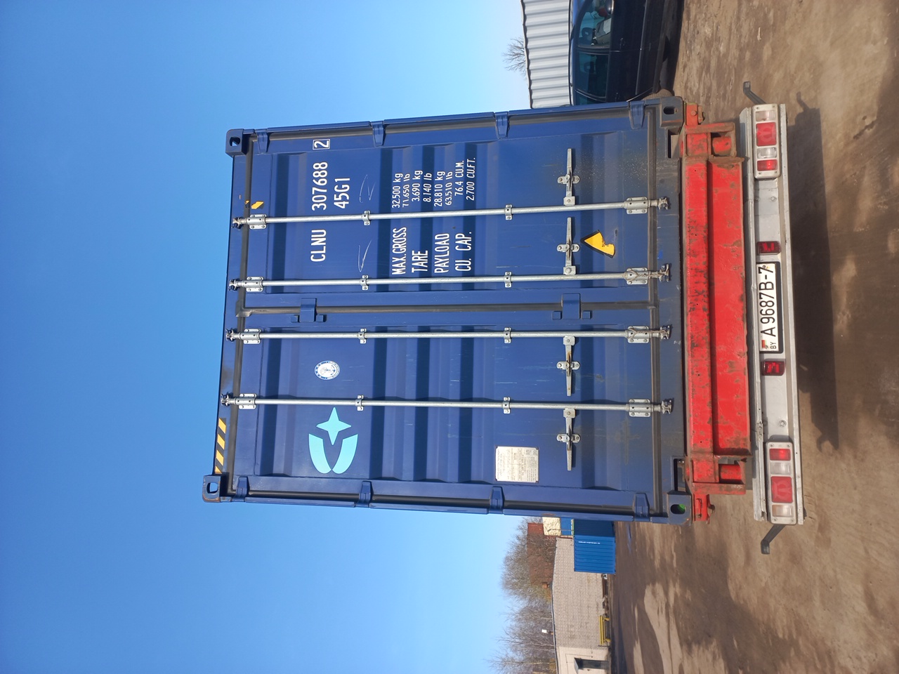 Морской контейнер CLNU3076882