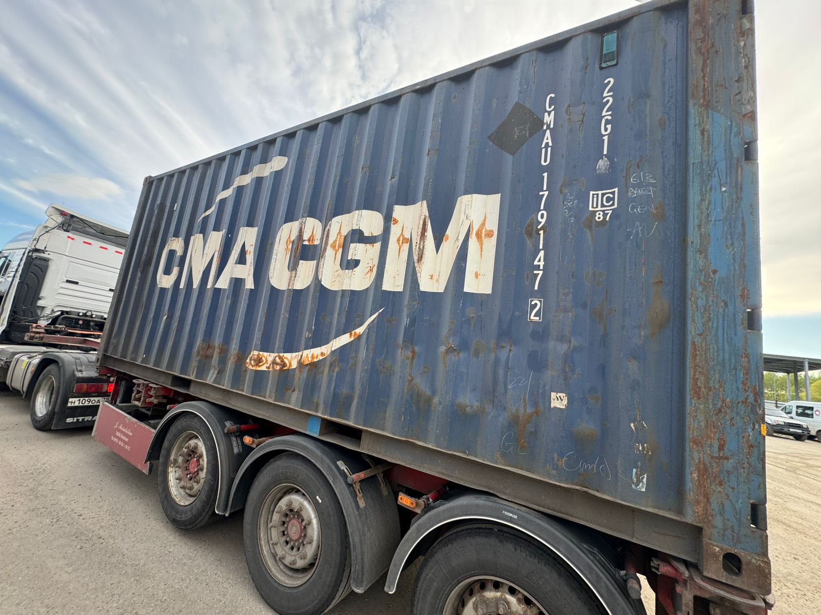 Морской контейнер CMAU1791472