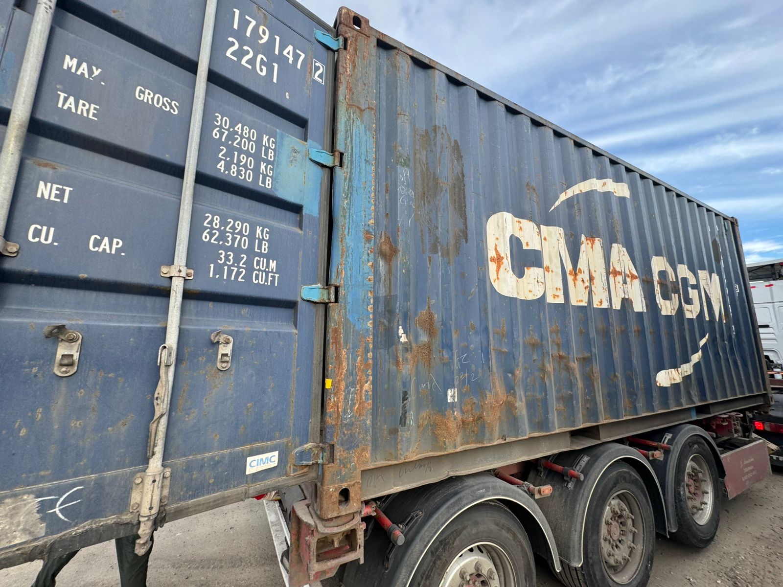 Морской контейнер CMAU1791472