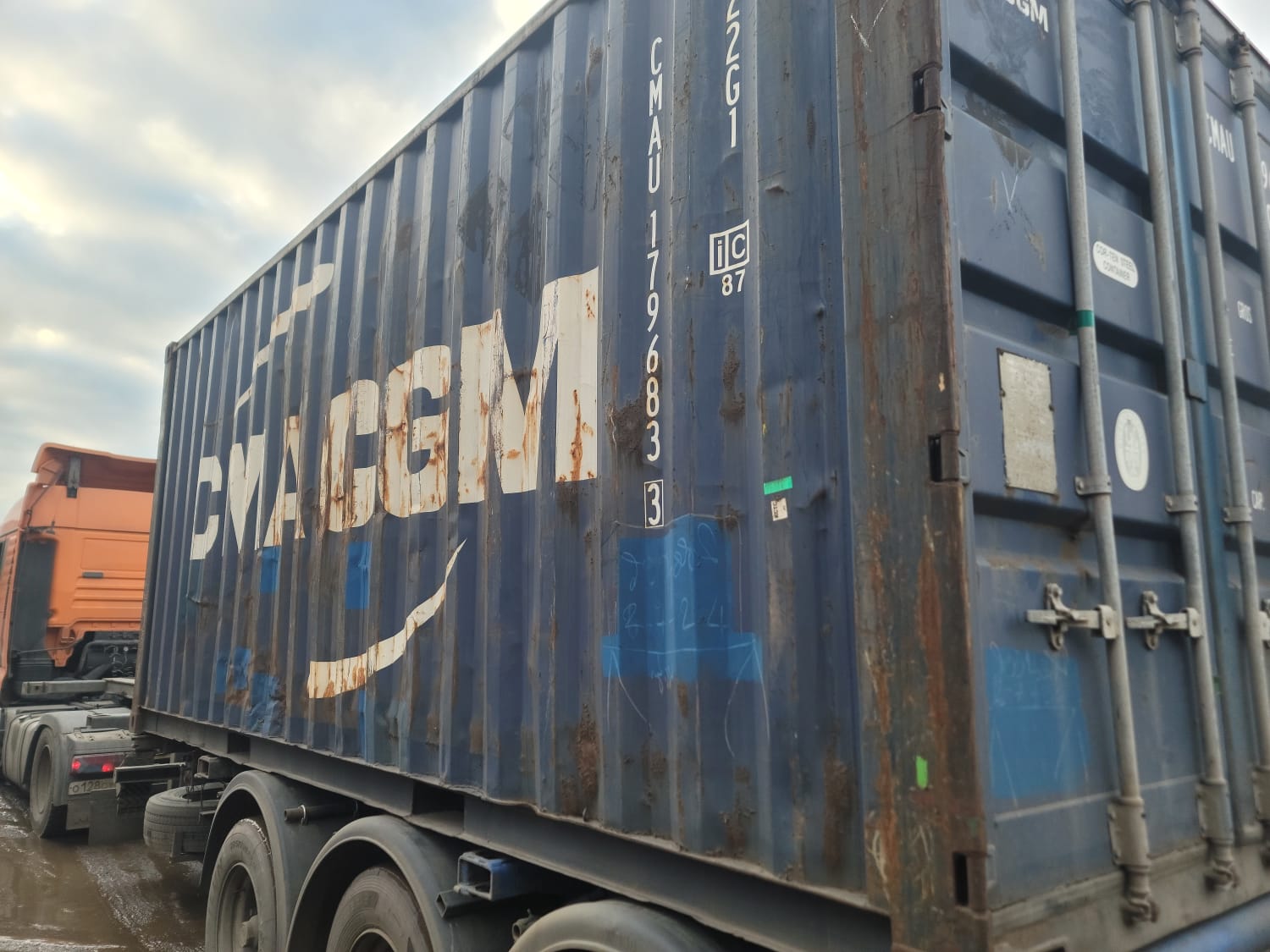 Морской контейнер CMAU1796833