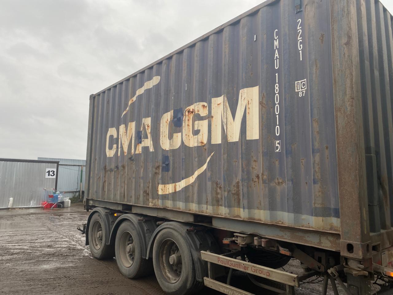 Морской контейнер CMAU1800105