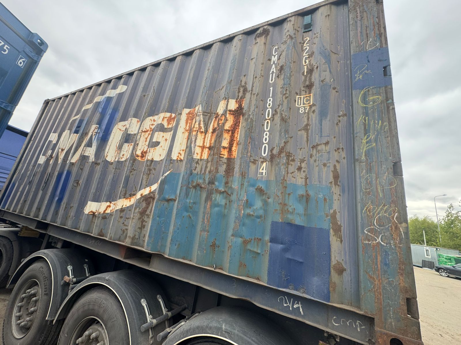 Морской контейнер CMAU1800804