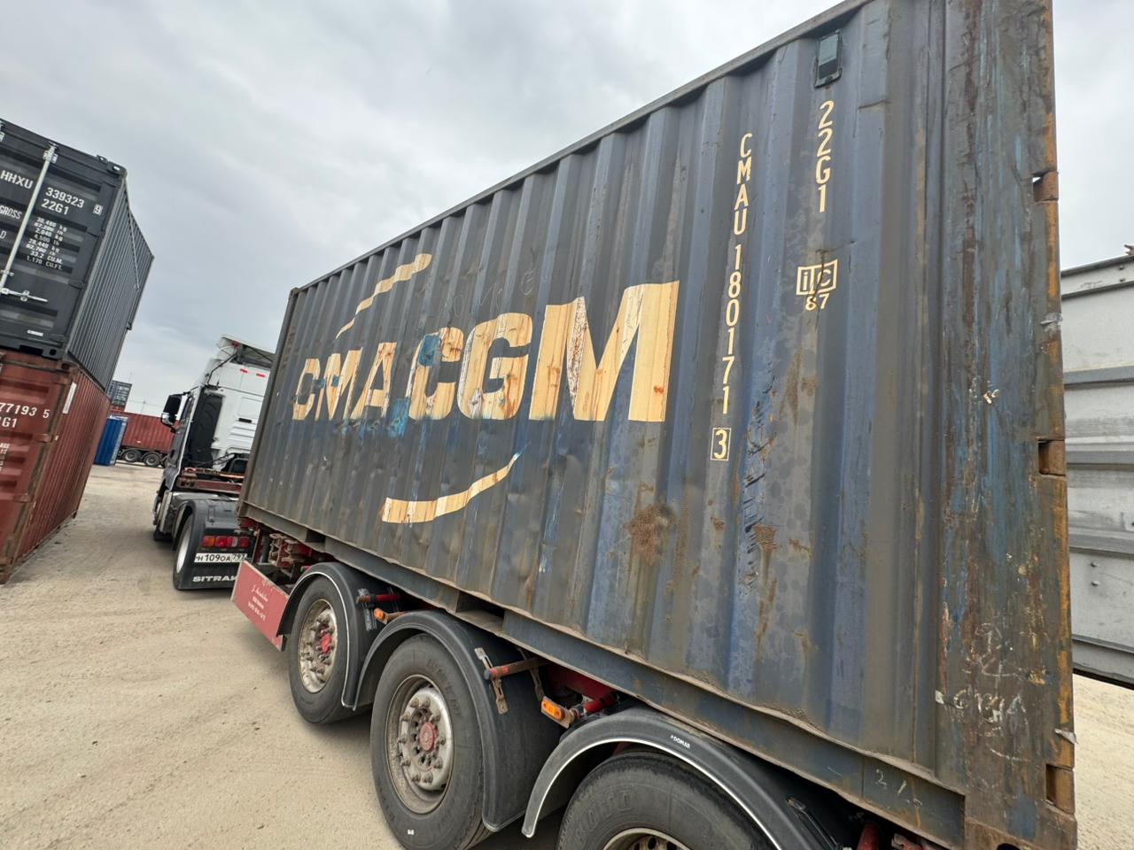 Морской контейнер CMAU1801713