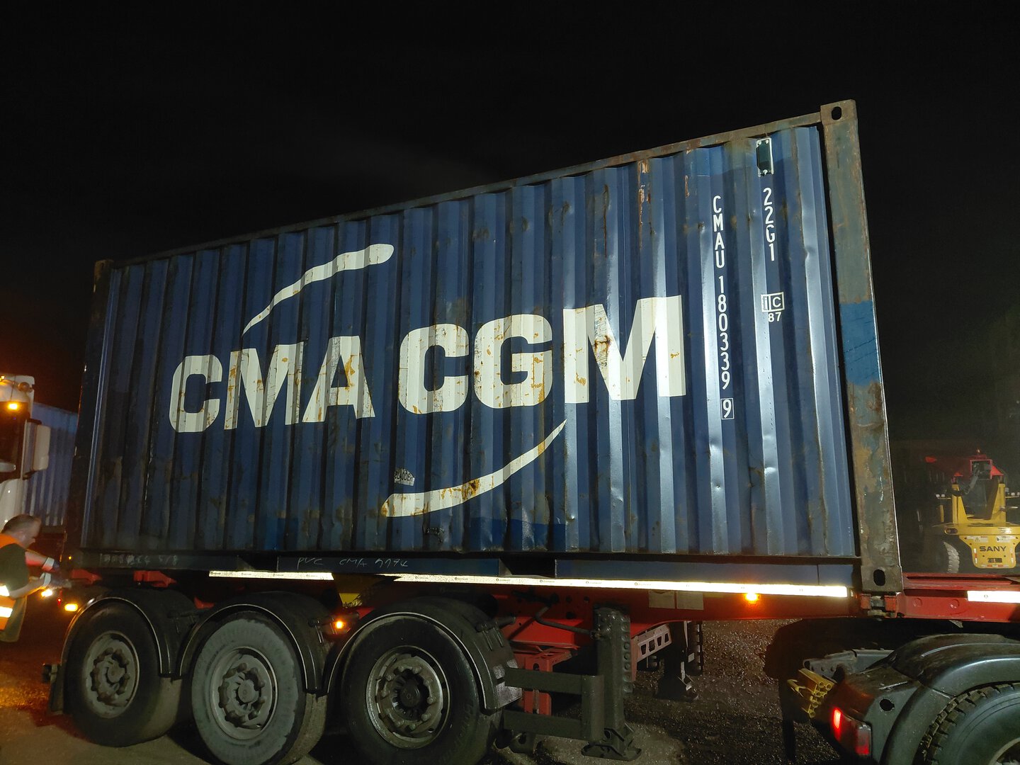 Морской контейнер CMAU1803399