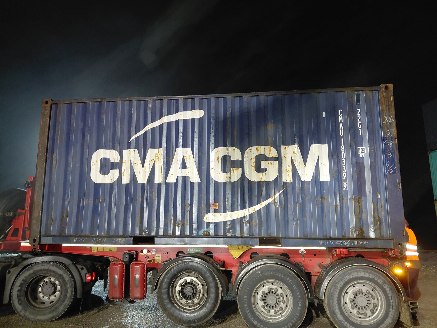 Морской контейнер CMAU1803399