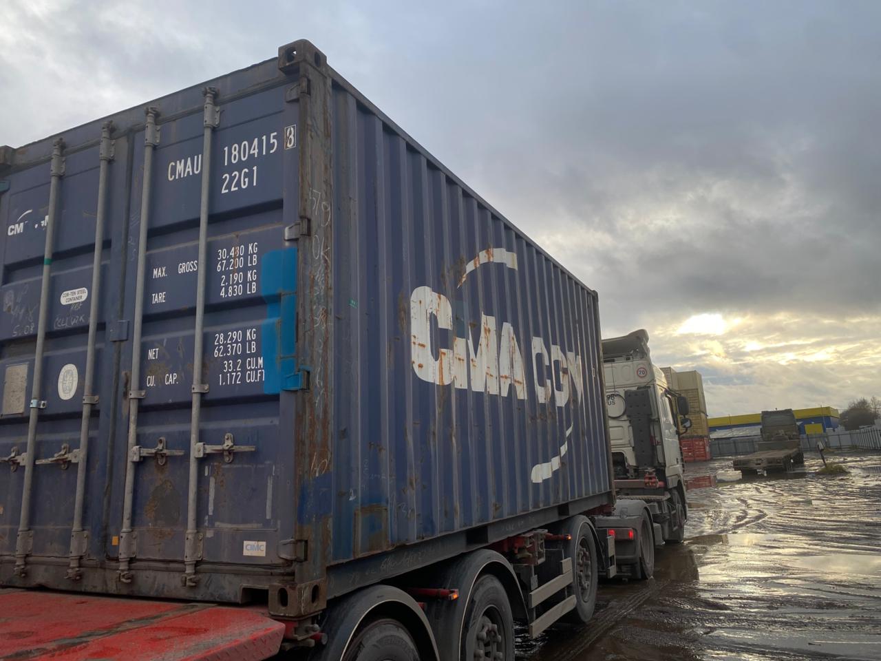 Морской контейнер CMAU1804158