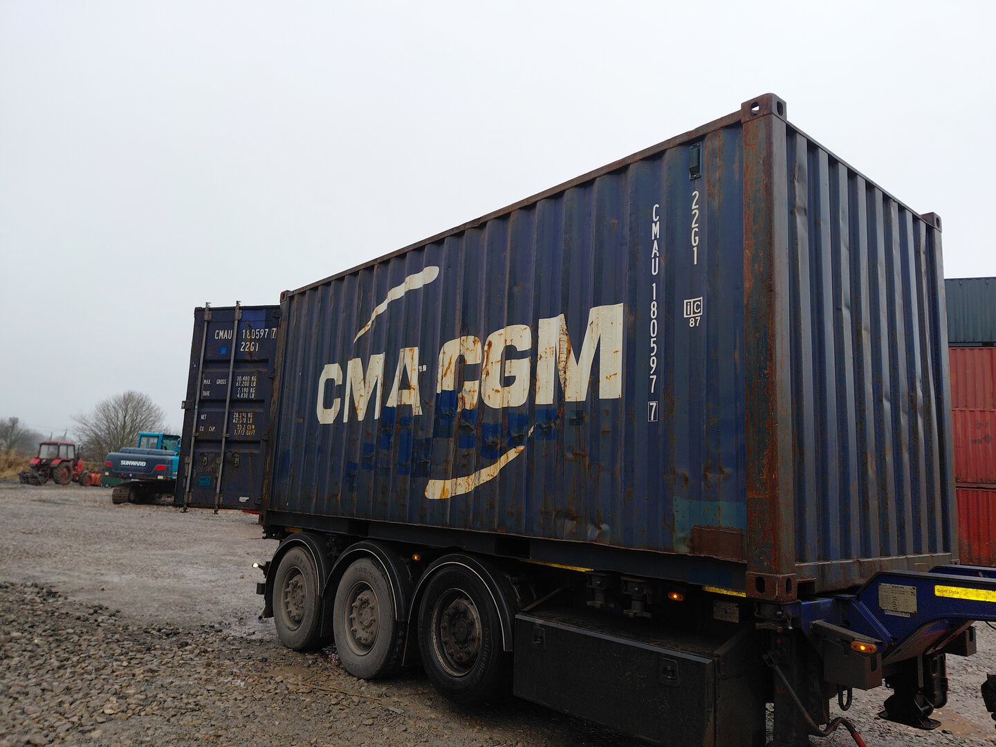 Морской контейнер CMAU1805977