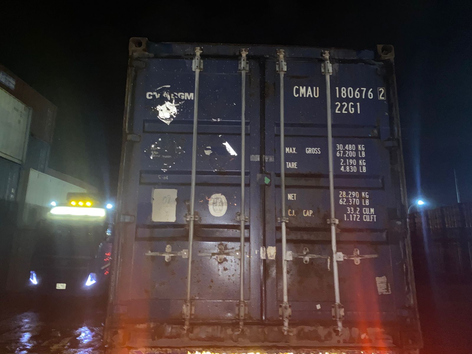 Морской контейнер CMAU1806762