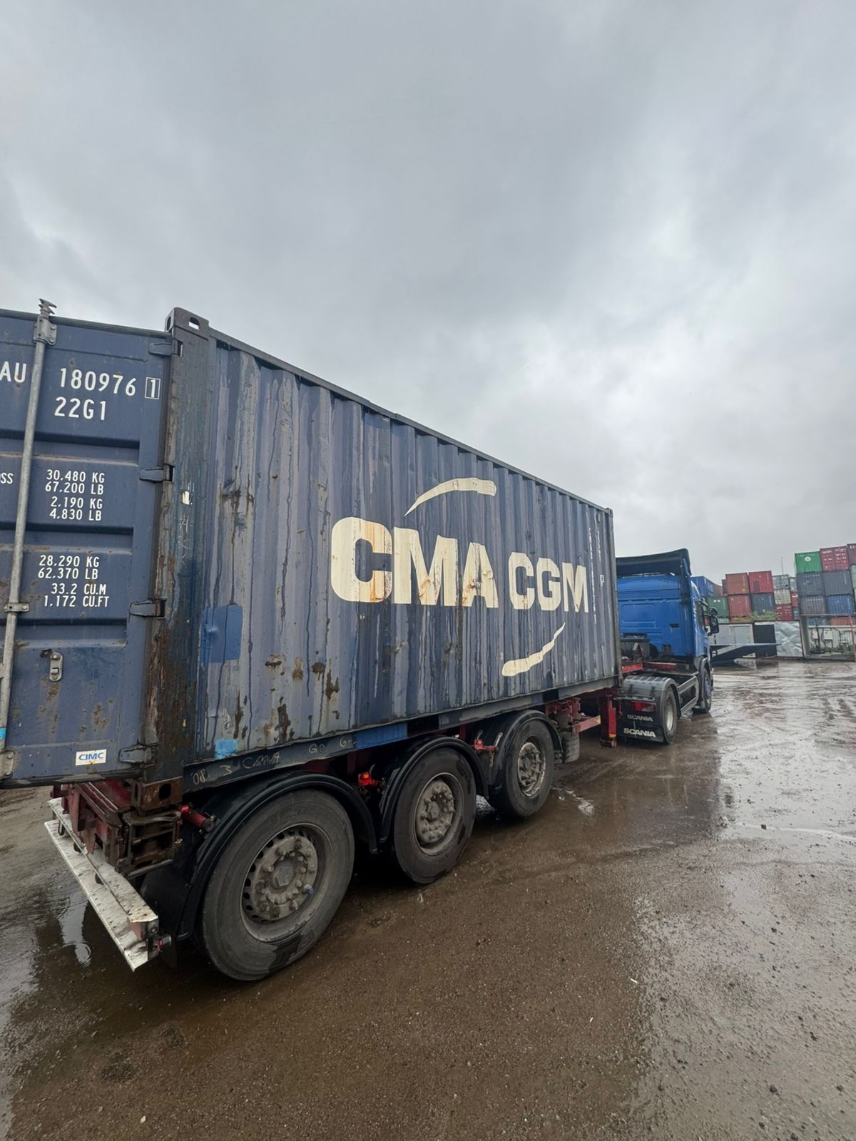 Морской контейнер CMAU1809761