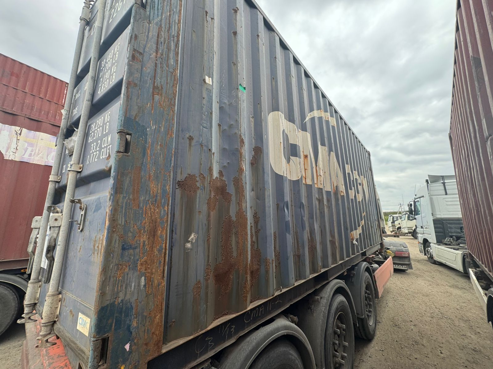 Морской контейнер CMAU1820591