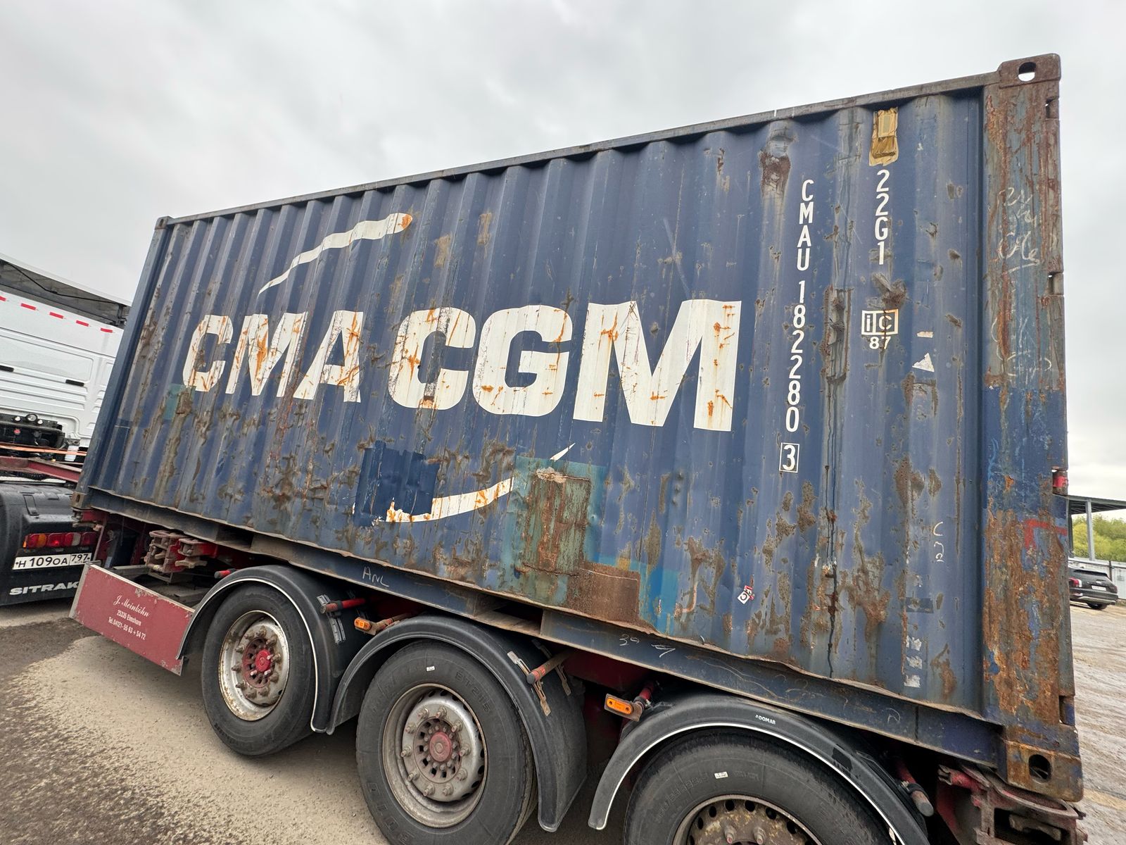 Морской контейнер CMAU1822803