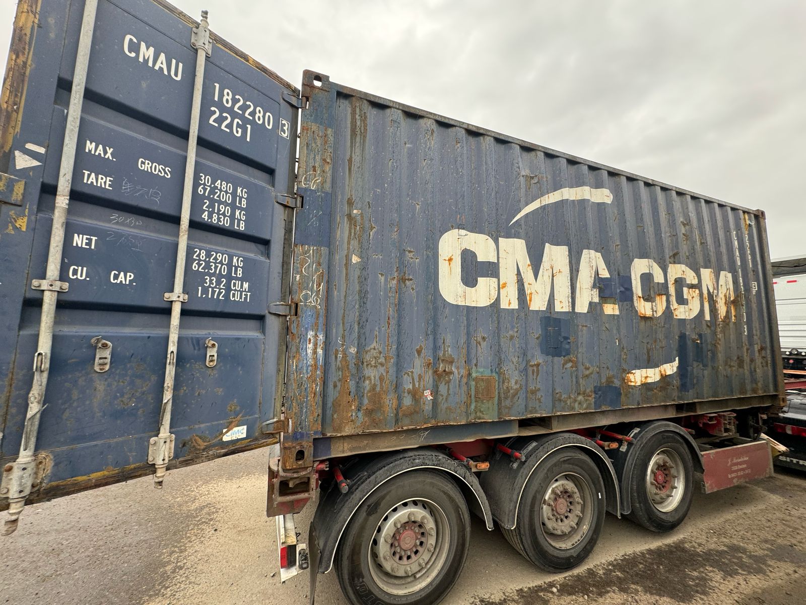 Морской контейнер CMAU1822803
