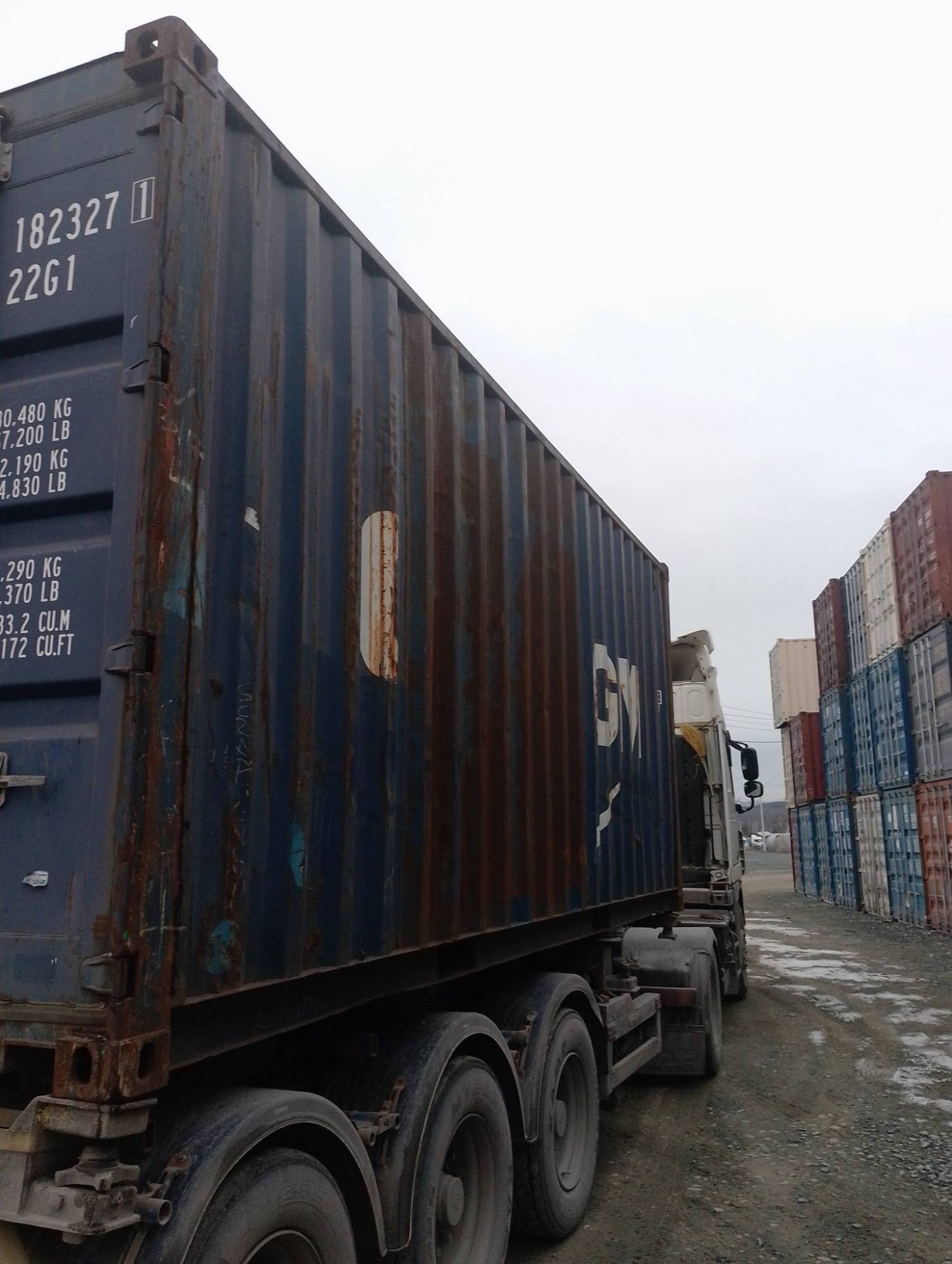 Морской контейнер CMAU1823271